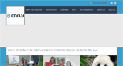 Desktop Screenshot of enflyeducation.com